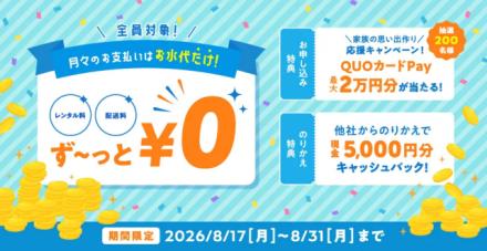 ”コスモウォーターキャンペーン”