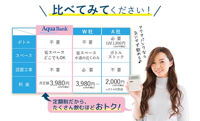 定額制だから料金を気にせず使える