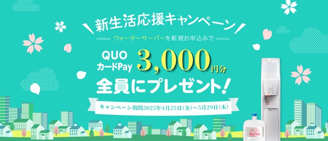 【リセットタイム】QUOカードpayを3,000円分プレゼント!